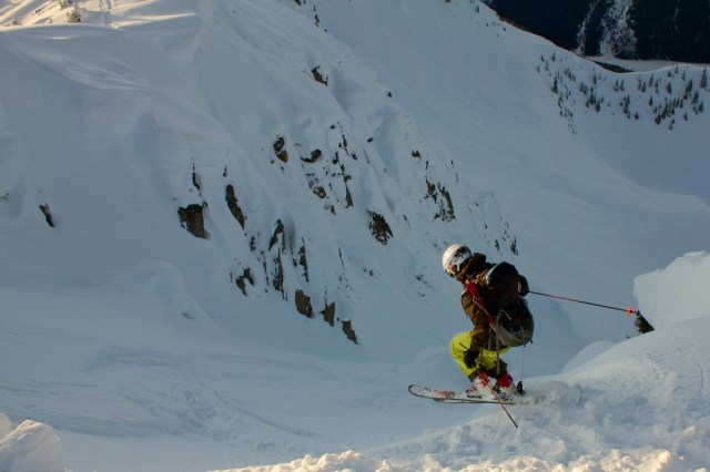 Charging into the mega-chute